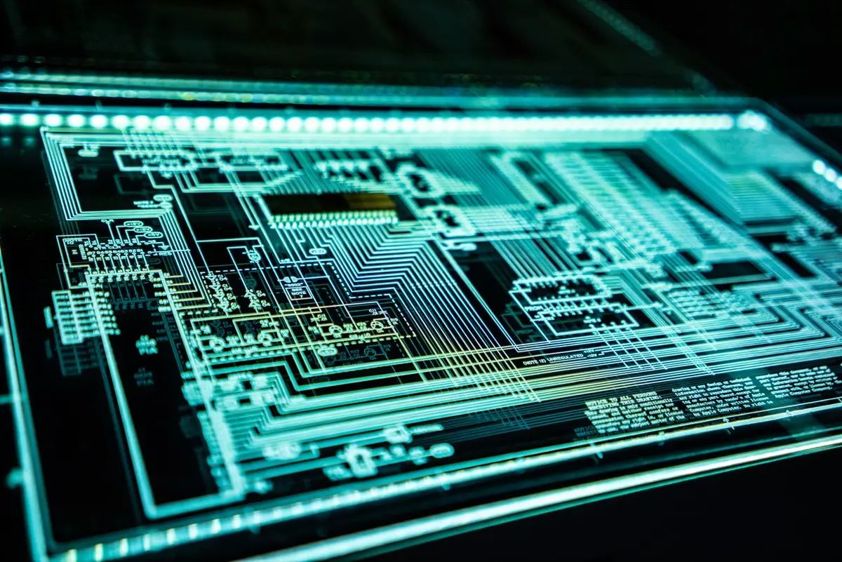Digital operations environment representing continuous monitoring for autonomous AI agents